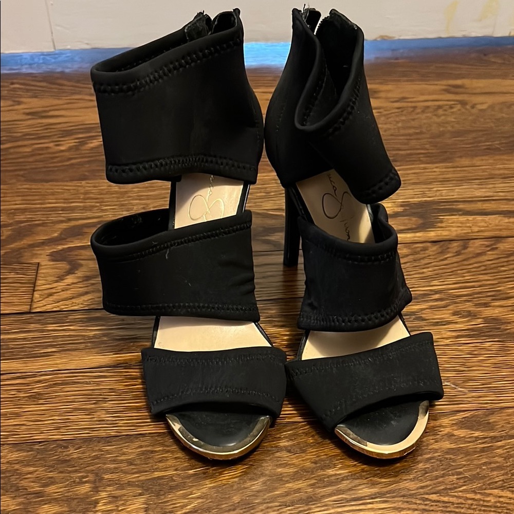 SALE! 🎉 Jessica Simpson Black Strappy Heels